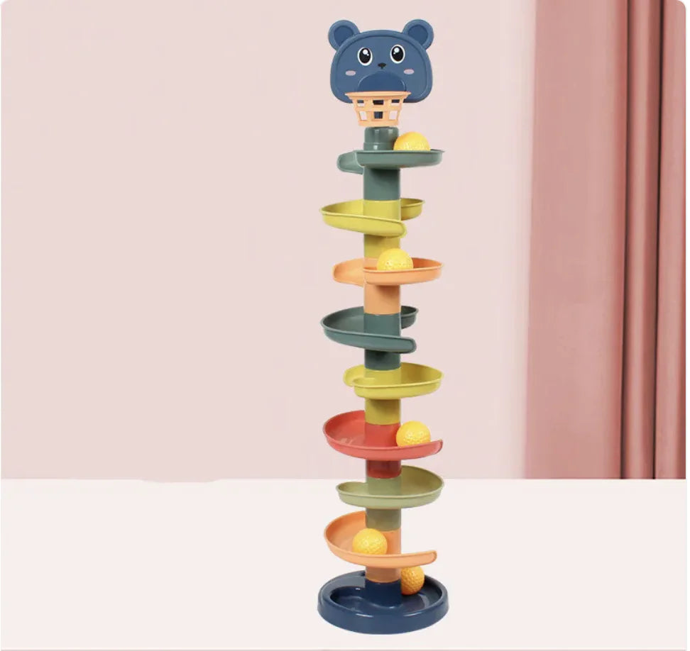 Kids Jenga Ball Drop Toy